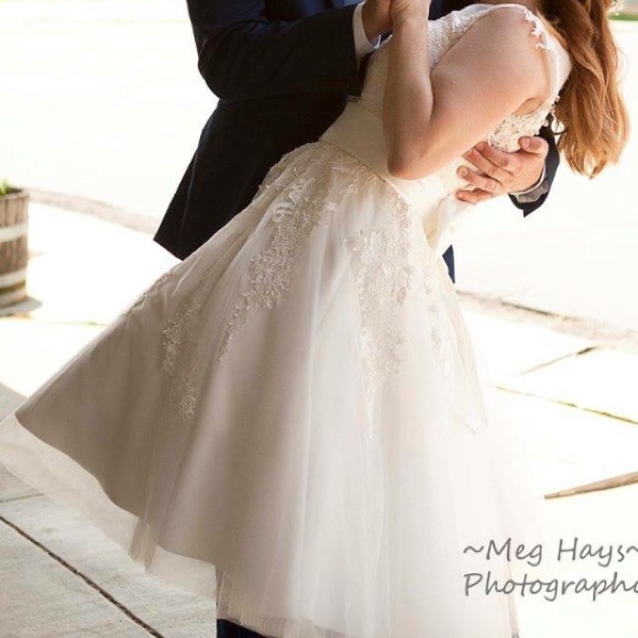 🤑BEST OFFER🤑 Short length wedding dress - Picture 8 of 8